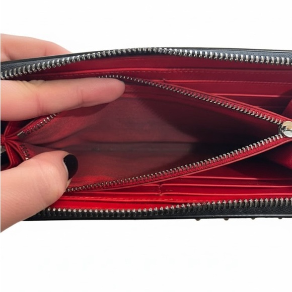 Christian Louboutin Panettone Hawaii Print Spiked Wallet - Picture 4 of 7